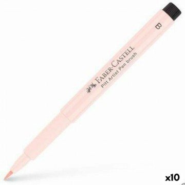 Felt-tip pens Faber-Castell Pitt Artist Light Pink (10 Units)
