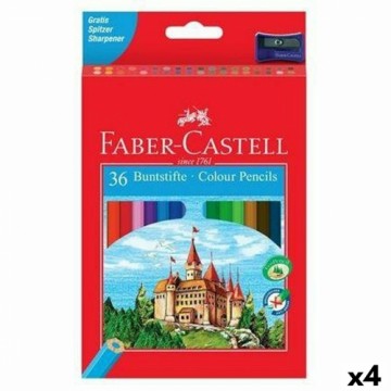Цветные карандаши Faber-Castell Разноцветный (4 штук)