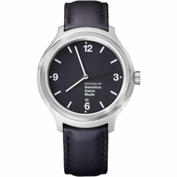 Мужские часы Mondaine HELVETICA No. 1 BOLD (Ø 43 mm)