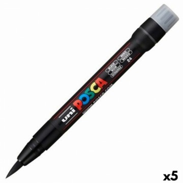Felt-tip pens POSCA PCF-350 Black (5 Units)