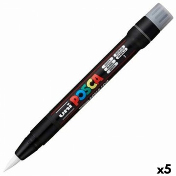 Felt-tip pens POSCA PCF-350 White (5 Units)