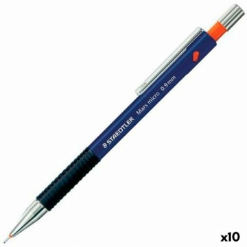 Механический карандаш Staedtler Mars Micro Синий 0,9 mm (10 штук)