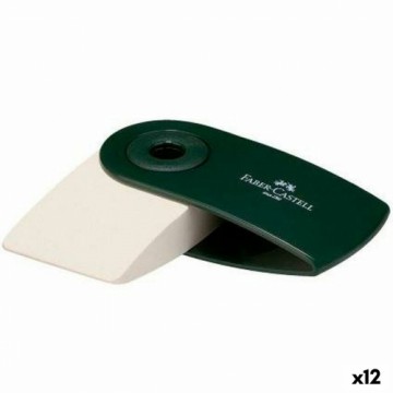 Ластик Faber-Castell Sleeve Mini Чехол Зеленый 12 штук