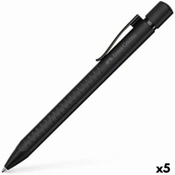 Ручка Faber-Castell Grip Edition XB Чёрный 5 штук