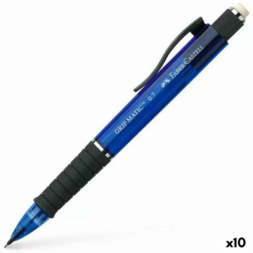 Pencil Lead Holder Faber-Castell Grip  Matic Blue 0,7 mm (10 Units)