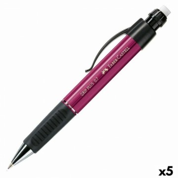 Механический карандаш Faber-Castell Grip Plus Фиолетовый 0,7 mm (5 штук)