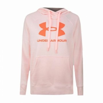 Толстовка с капюшоном женская Under Armour Rival Fleece Розовый