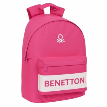Рюкзак для ноутбука Benetton  benetton  Фуксия (31 x 41 x 16 cm)