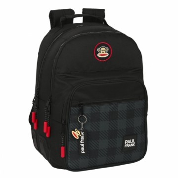 Skolas soma Paul Frank Campers Melns (32 x 42 x 15 cm)