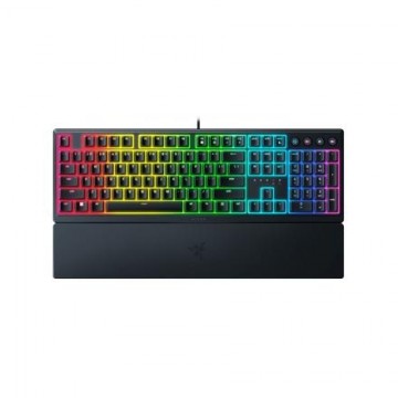 Razer Gaming Keyboard Ornata V3 RGB LED light, RU, Wired, Black, Razer Mecha-Membrane, Numeric keypad