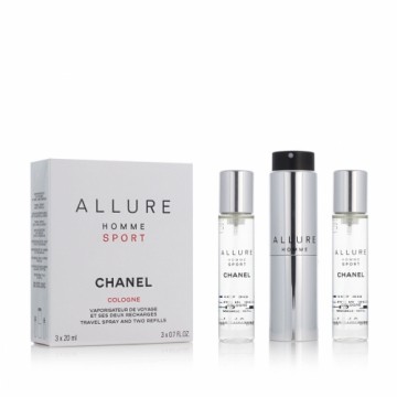 Мужской парфюмерный набор Chanel 3 Предметы Allure Homme Sport Cologne