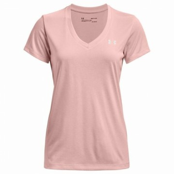 Short-sleeve Sports T-shirt Under Armour Tech SSV Pink
