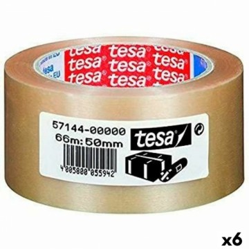 Клейкая лента TESA упаковки Сверхсильный 6 штук