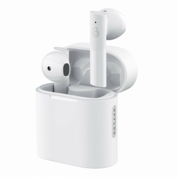 Bigbuy Tech Bluetooth Austiņas ar Mikrofonu T33 White