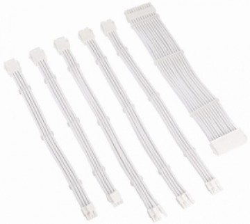 PSU Kabeļu Pagarinātāji Kolink Core 6 Cables White