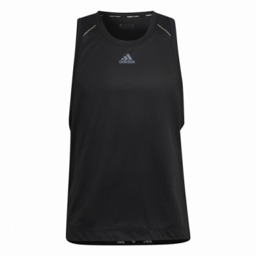 Vīriešu Īsroku T-krekls Adidas HIIT Spin Training Melns