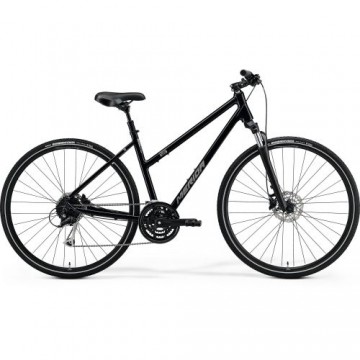 Merida Crossway 100 Lady / Zila / Dzeltena / 43L cm / XS