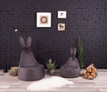 Qubo™ Baby Rabbit Olive VELVET FIT пуф (кресло-мешок)