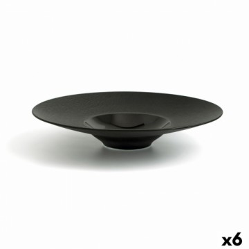 Глубокое блюдо Ariane Gourmet Керамика Чёрный (Ø 28 cm) (6 штук)