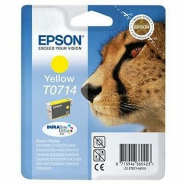 Картридж с оригинальными чернилами Epson T0714 Жёлтый