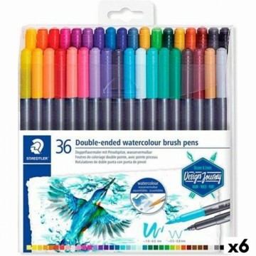 Set of Felt Tip Pens Staedtler Design Journey (6 Pieces) (6 Units)