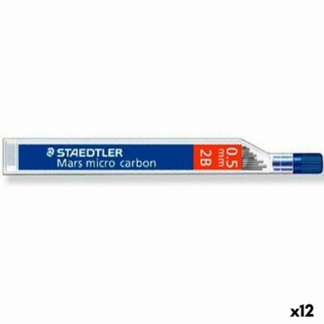 Замена шахты Staedtler Mars Micro Carbon 2B 0,5 mm (12 штук)