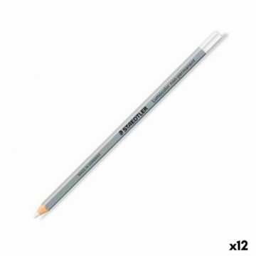 Marker Pen Staedtler Non-Permanent White (12 Units)