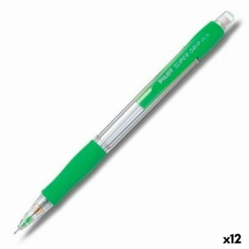 Механический карандаш Pilot Super Grip 0,5 mm Светло-зеленый (12 штук)