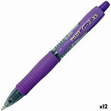 Ручка Roller Pilot G-2 XS Штабелёр Фиолетовый 0,4 mm (12 штук)