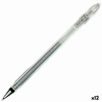 Pildspalva Roller Pilot G-1 Sudrabains Чаша 0,4 mm (12 gb.)