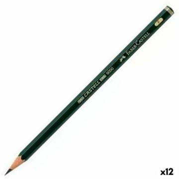 Карандаш Faber-Castell 9000 Экологично F (12 штук)