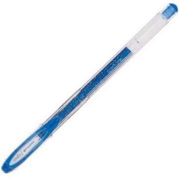 Liquid ink pen Uni-Ball Sparkling UM-120SP Blue 0,5 mm (12 Pieces)