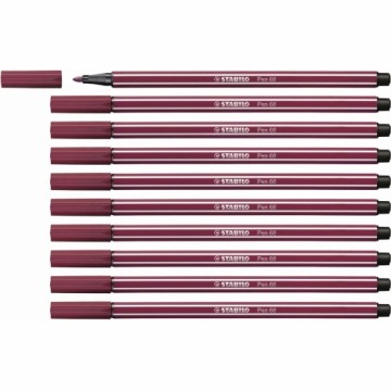 Felt-tip pens Stabilo Pen 68 Purple (10 Pieces)