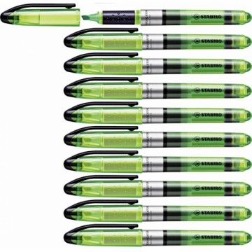 Fluorescent Marker Stabilo Navigator Green 10 Pieces (1 Unit)