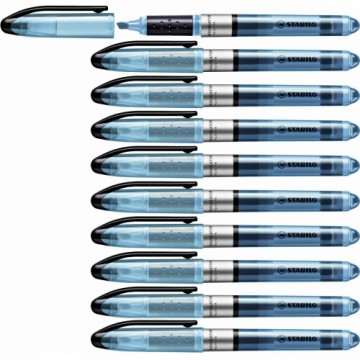 Флуоресцентный маркер Stabilo Navigator Синий 10 штук