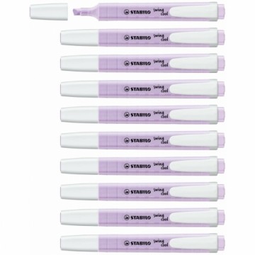 Fluorescent Marker Set Stabilo Swing Cool Violet 10 Pieces