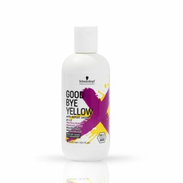 Krāsu Neitralizējošs Šampūns Schwarzkopf Goodbye Yellow Līdzeklis pret Matu Dzeltēšanu (300 ml)