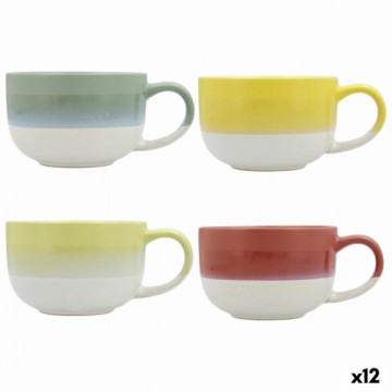 Чашка Quid Atenua Керамика Разноцветный (460 ml) (12 штук)