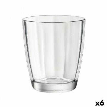 Stikls Bormioli Rocco Pulsar Caurspīdīgs Stikls (6 gb.) (305 ml)