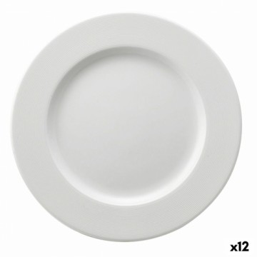 Плоская тарелка Ariane Orba Керамика Белый (Ø 27 cm) (12 штук)