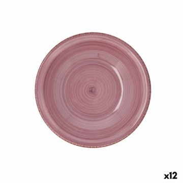 Глубокое блюдо Quid Peoni Vita Керамика Розовый (ø 21,5 cm) (12 штук)