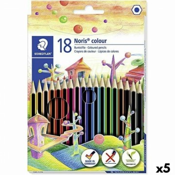 Цветные карандаши Staedtler Noris Colour Wopex набор (5 штук)