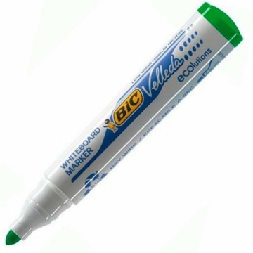 Жидкие маркеры Bic Velleda Ecolutions 1701 Зеленый (12 штук)
