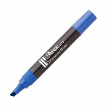 Постоянный маркер Sharpie W10 Синий 12 штук
