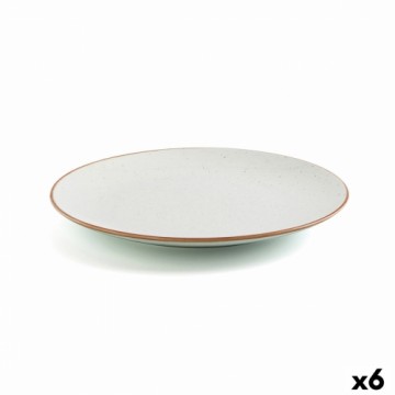 Плоская тарелка Ariane Terra Keramika Bēšs (24 cm) (6 gb.)