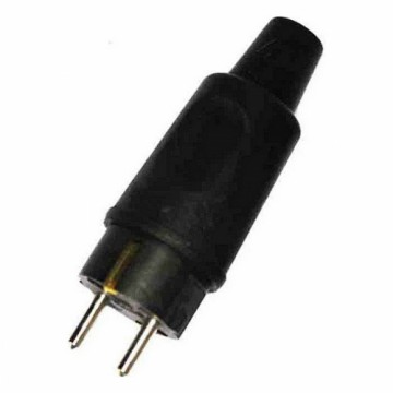 Socket plug EDM Melns IP44 16 A