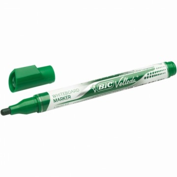 Šķidrie krīta marķieri Bic Velleda Pocket Zaļš (12 gb.)