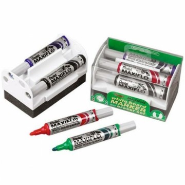 Набор маркеров Pentel Maxiflo Ластик для таблицы 4 Предметы