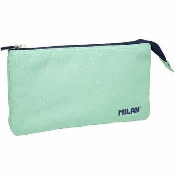 Holdall Milan 1918 5 compartments Green 22 x 12 x 4 cm