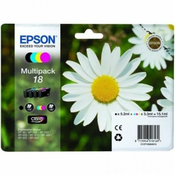 Oriģinālais Tintes Kārtridžs Epson Multipack Melns Dzeltens